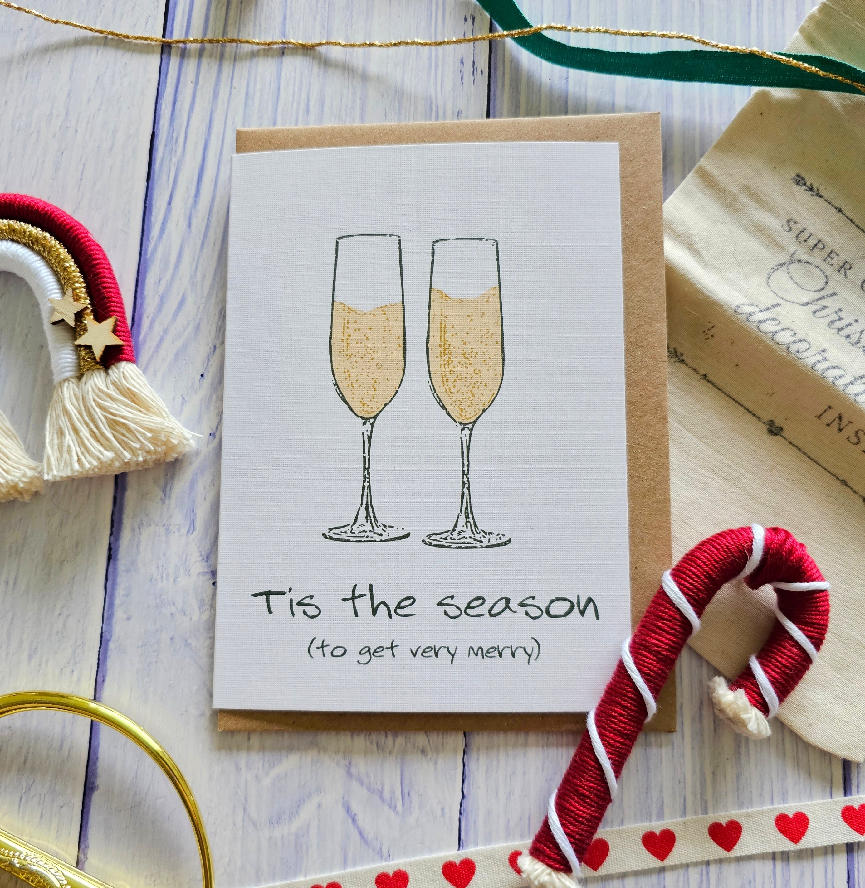 The Merry Season - Christmas Card