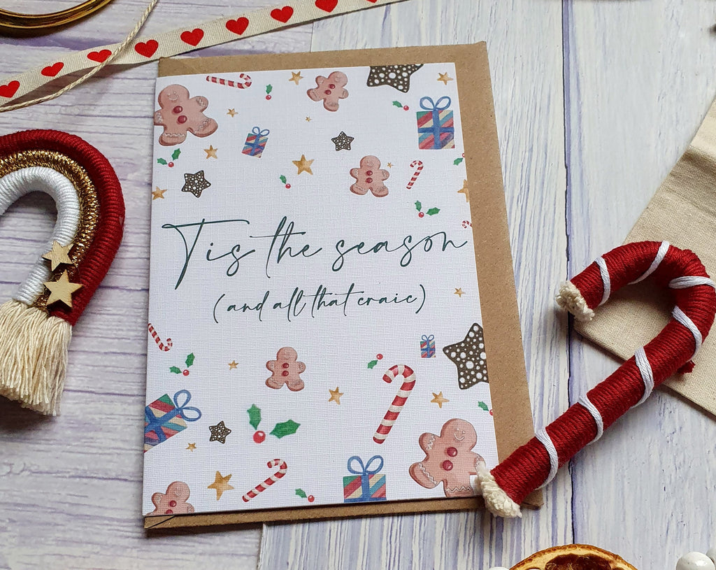 tis the season and all that craic irish christmas card