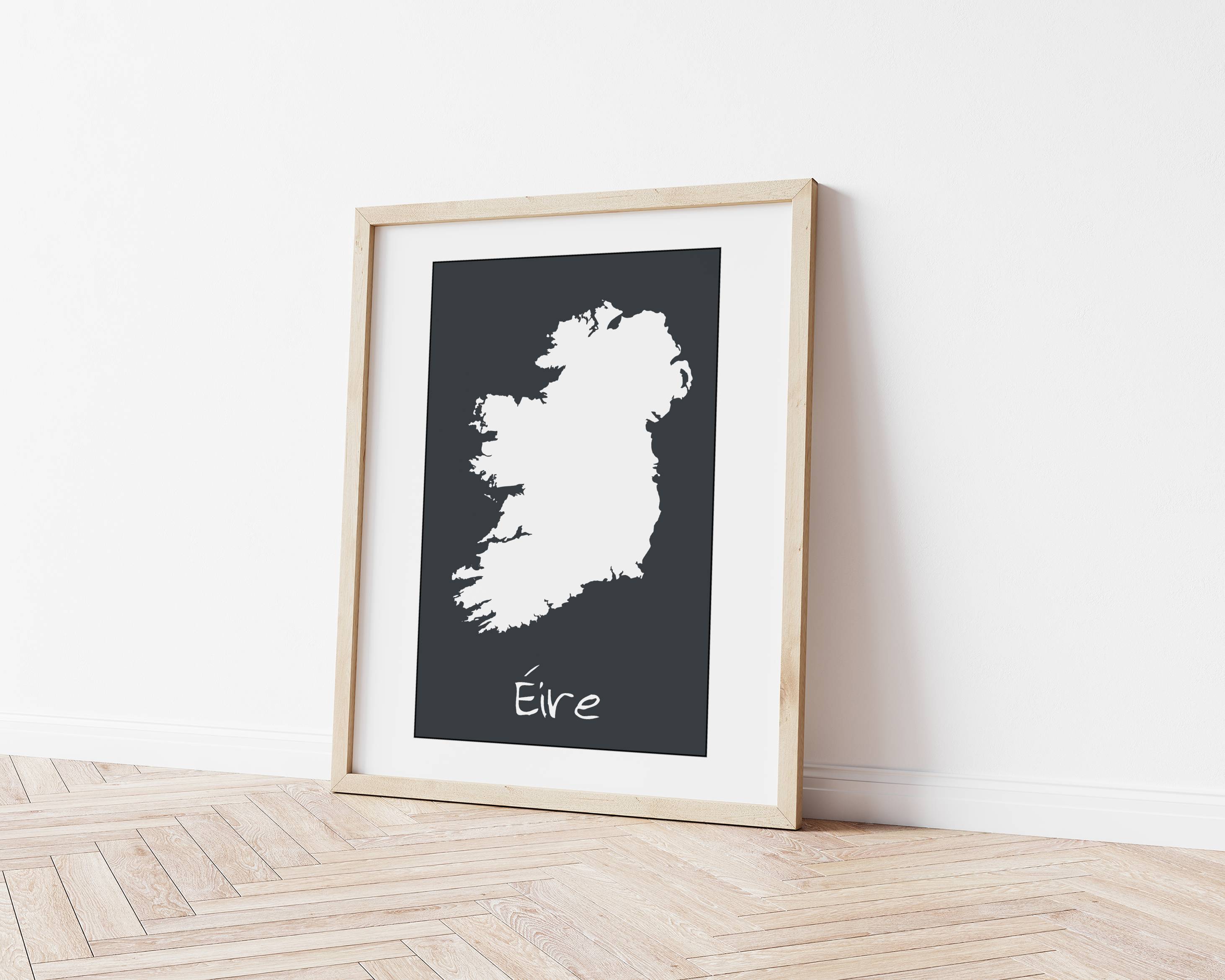 A4 / A3 - Eire Ireland Map | Celebrate Ireland