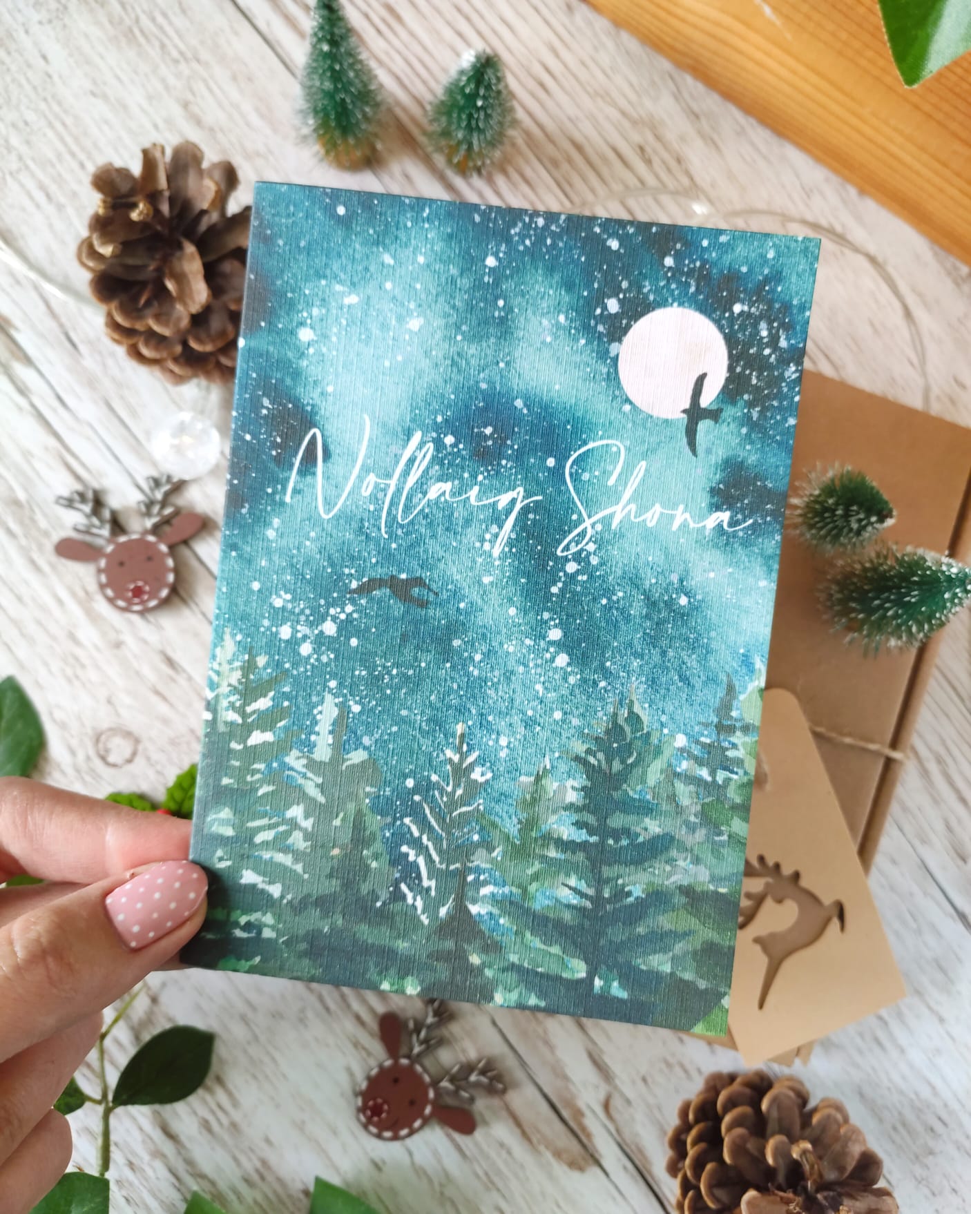 Merry Christmas - Woodland Christmas Card